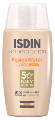 Isdin Fotoprotector Fusion Water Color SPF50 50ml - Colour: Light