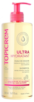 Topicrem Ultra-Hydraterende Douche Olie 500 ml