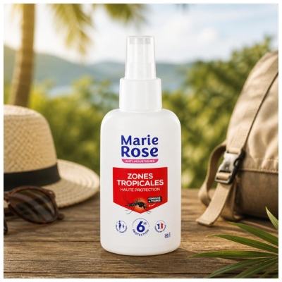 Marie Rose Anti-Moustiques Tropiske Zoner Høj Beskyttelse 100 ml