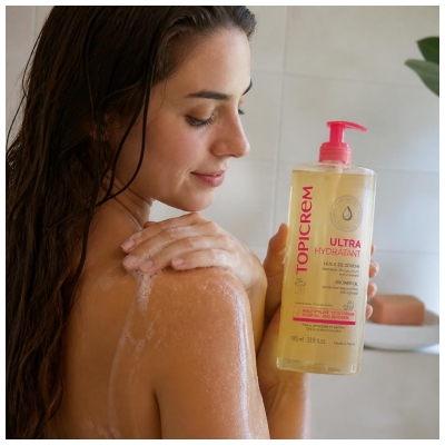 Topicrem Ultra-Hydrating Shower Oil 1 Liter