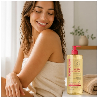 Topicrem Ultra-Hydrating Shower Oil 1 Liter