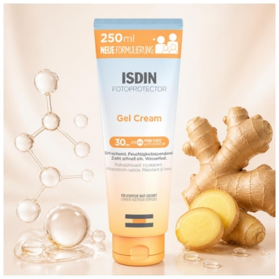 Isdin Fotoprotector Gel Cream Wet Skin SPF30 250 ml