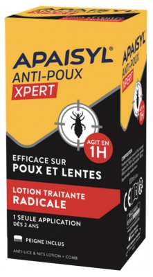 Apaisyl Piojos y Liendres 100% Radicales Xpert 100 ml