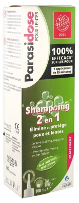 Parasidose Langsam-Läuse-Shampoo 2in1 100 ml + 1 Kamm