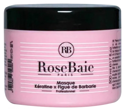 RoseBaie Masque Kératine x Figue de Barbarie 500 ml