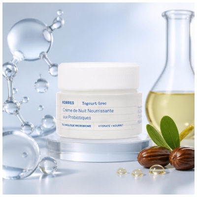Korres Griekse Yoghurt Voedende Nachtcrème 40 ml