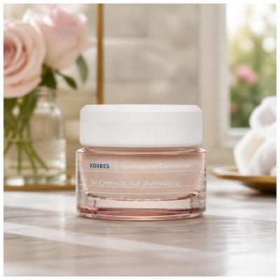 Korres Apothecary Wild Rose Aufhellende Gel-Creme 40 ml