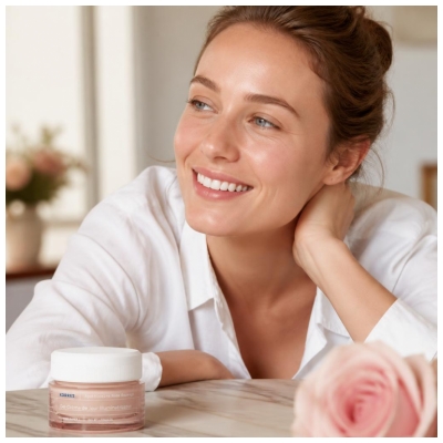 Korres Apothecary Wild Rose Aufhellende Gel-Creme 40 ml