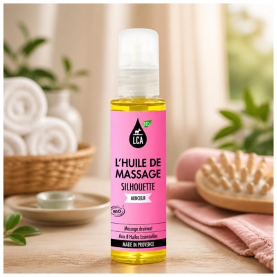 LCA Silhouette Massageolja Bio 100 ml