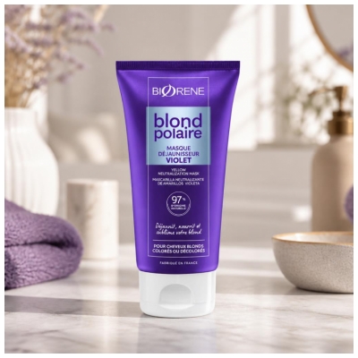 Biorène Blond Polaire Dejaunisseur Maske Violett 150 ml