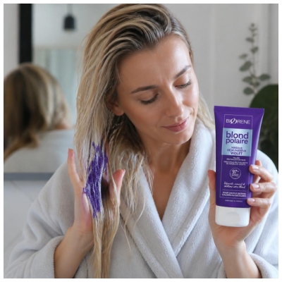 Biorène Blond Polaire Dejaunisseur Maske Violett 150 ml
