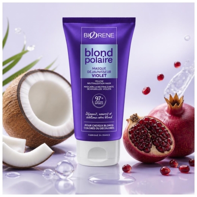 Biorène Blond Polaire Dejaunisseur Maske Violett 150 ml