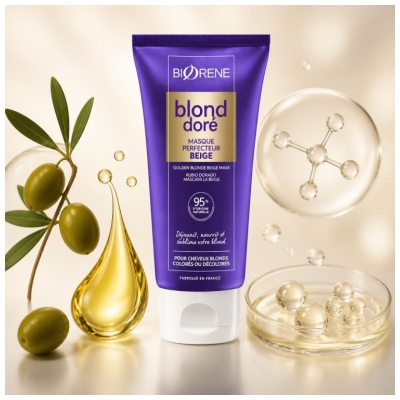 Biorène Blond Doré Masque Perfecteur Beige 150 ml