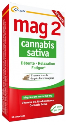 Mag 2 Cannabis Sativa 30 Comprimés