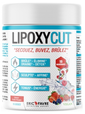 Eric Favre Lipoxycut 120 g - Saveur : Fruits Rouges