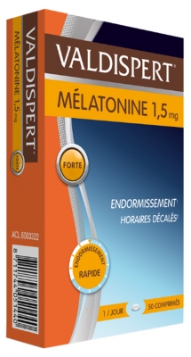 Valdispert Mélatonine 1,5 mg 50 Tabletten