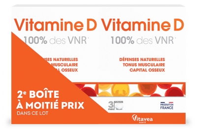 Vitavea Vitamin D Menge von 2 x 90 Tabletten