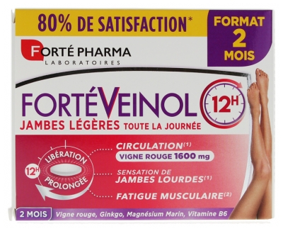 Forté Pharma FortéVeinol 12H 60 Comprimés