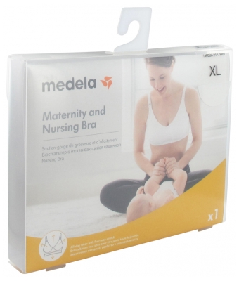 Medela Maternity and Nursing Bra White - Size: Size XL
