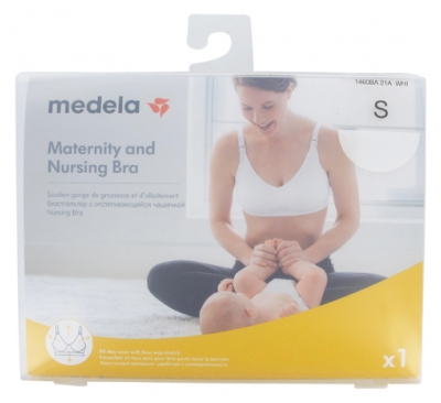 Medela Maternity and Nursing Bra White - Size: Size S
