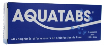 Aquatabs 1 Litre 60 Comprimés