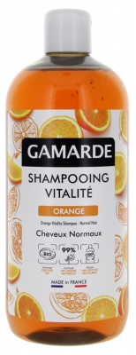 Gamarde Shampoing Vitalité Orange Cheveux Normaux Bio 500 ml
