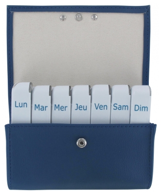 Pilbox Liberty Weekly Pill Box - Colour: Blue 1