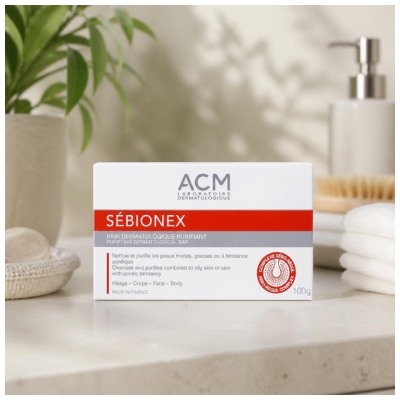 Laboratorij ACM Sébionex Čistilna dermatološka milna osnova 100 g