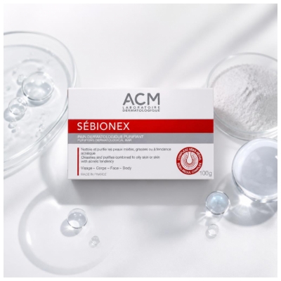 Laboratorij ACM Sébionex Čistilna dermatološka milna osnova 100 g