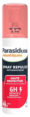 Parasidose Moustiques Zones Tropicales et à Risques Spray Anti-Moustiques 100 ml