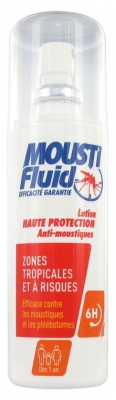 Moustifluid Loción de Alta Protección Zonas Tropicales 100 ml