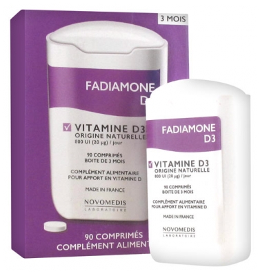 Laboratoire Novomedis Fadiamone D3 Vitamina D3 90 Compresse