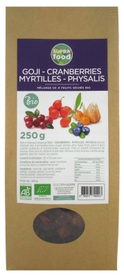 Exopharm Goji Cranberries Physalis Organic 250 g