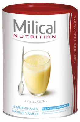Milical Milk-Shake Hyperprotéiné 540 g - Saveur : Emotion Vanille