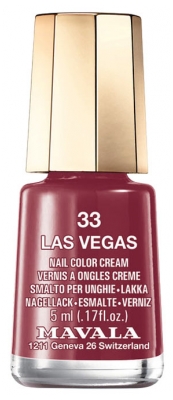 Mavala Mini Color Vernis à Ongles Crème 5 ml - Couleur : 33 : Las Vegas