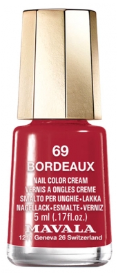 Mavala Mini Color Vernis à Ongles Crème 5 ml - Couleur : 69 : Bordeaux