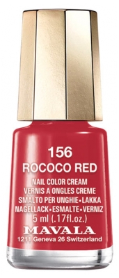 Mavala Mini Color Vernis à Ongles Crème 5 ml - Couleur : 156 : Rococo Red