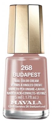 Mavala Mini Color Nail Color Cream 5ml - Colour: 268: Budapest
