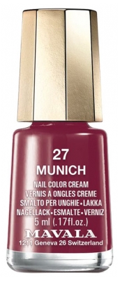Mavala Mini Color Vernis à Ongles Crème 5 ml - Couleur : 27 : Munich