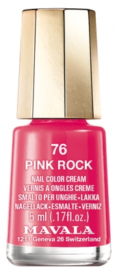 Mavala Mini Color Vernis à Ongles Crème 5 ml - Couleur : 76 : Pink Rock