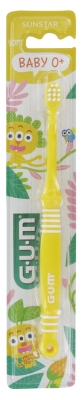 GUM Cepillo de Dientes Soft Baby 0 Meses y + 213 - Color: Amarillo