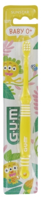 GUM Soft Baby Toothbrush 0 Month and + 213 - Colour: Yellow