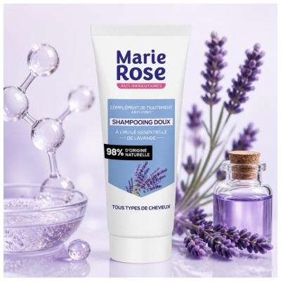 Marie Rose Mieto Shampoo Laventeli-eteerisellä öljyllä 250 ml