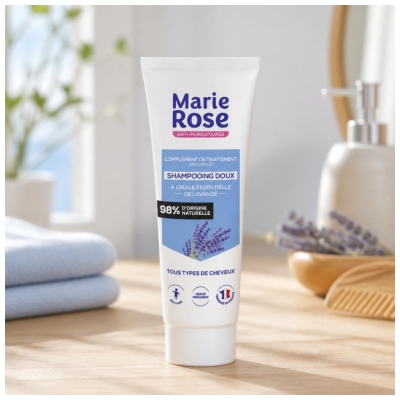 Marie Rose Shampoo Delicato con Olio Essenziale di Lavanda 250 ml