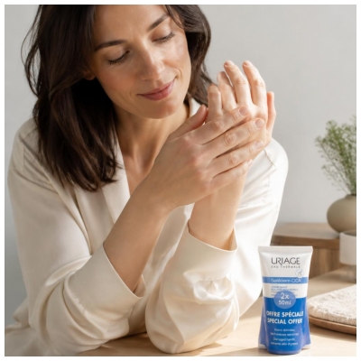 Uriage Bariéderm Cica Cremă de Mâini Izolantă Reparatoare Set de 2 x 50 ml