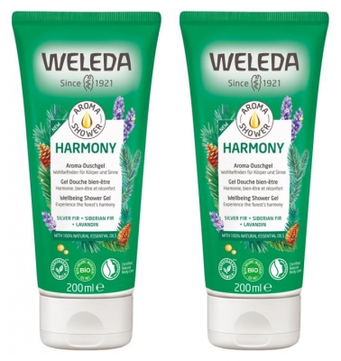 Weleda Harmony Sprchový gel Pohoda 2x200 ml