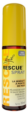 Rescue Bach Spray Sans Alcool 20 ml