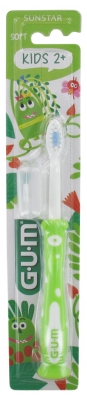 GUM Kids Toothbrush 2 Years and + 901 - Colour: Bright green