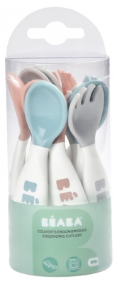Béaba 10 Ergonomista ruokailuvälinettä 8 kk+