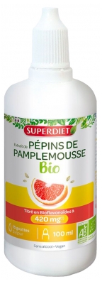 Superdiet Estratto di Semi di Pompelmo 420 mg Bio 100 ml